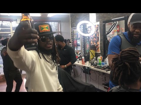 D Regulars live at Sensation Barbershop
