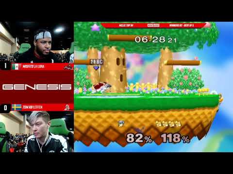 Genesis 5 - Misfits | La Luna (Marth) vs TSM RB | Leffen (Fox) - SSBM - Top 64, Winners Round 2