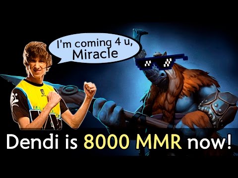 Dendi is 8000 MMR now — Magnus level Arise