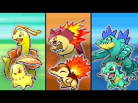Every Shiny Johto Starter - HeartGold DTQ #1
