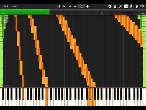 [Noise Challenge + Art MIDI] JM Noise Challenge - Legit run in synthesia