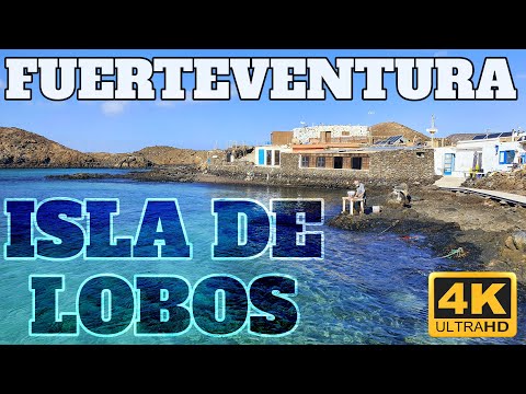 ISLA DE LOBOS TOUR - CORRALEJO - FUERTEVENTURA 2022 4K