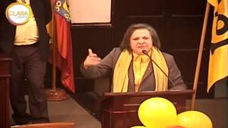 Clara López Obregón con líderes sociales de Bogotá. Noviembre 29 de 2014