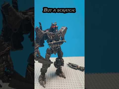 Tis but a scratch  #transformersriseofthebeast #optimusprime  #montypython #scourge