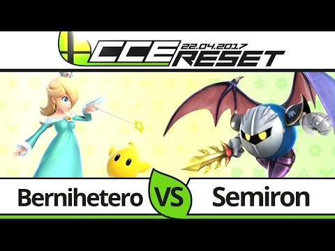 CCE RESET WR2 - Bernihetero (Rosalina) vs Semiron (Meta Knight) - Smash 4