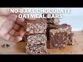 No-Bake Chocolate Oatmeal Bars