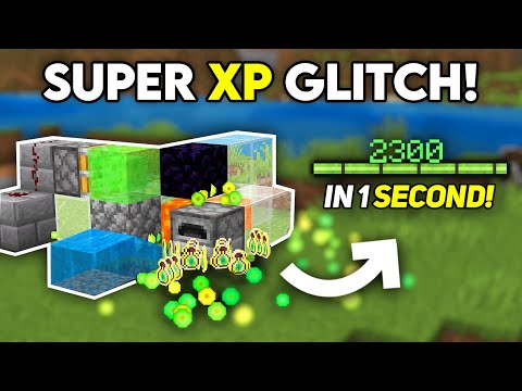 NEW BEST EVER XP GLITCH in 1.21 Minecraft Bedrock !