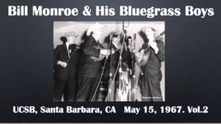 【CGUBA004】Bill Monroe &amp; His Bluegrass Boys 05/15/1967 Vol.2