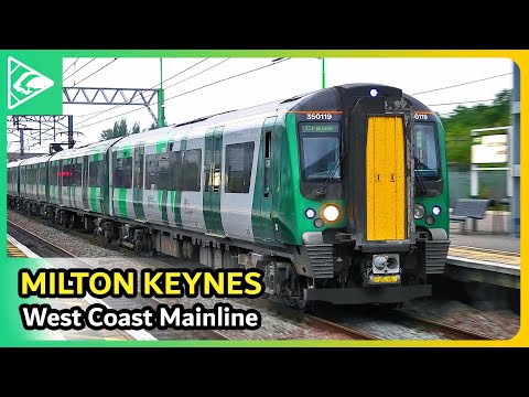 RUSH HOUR! Trains at Milton Keynes Central (WCML) 05/09/2024