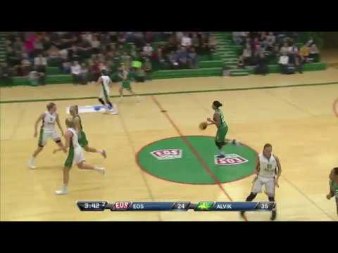 Highlights: Eos - Alvik Basket (Basketligan dam)