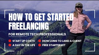 How To Start Freelancing Remotely | Start Up Costs, Getting Clients & More
