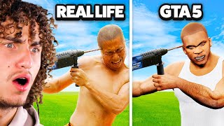 MOST EXTREME GTA 5 vs. REAL LIFE CHALLENGE!