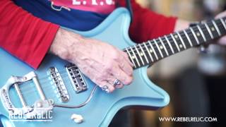 RebelRelic Roadster Ice Metallic Blue | RebelRelic Guitar Showcase 2014