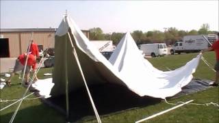 preview picture of video 'Spielman's Canopy Tent Installation'