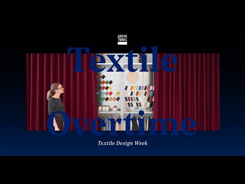 Textile Design Week: Overtime!