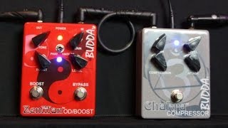 Video thumbnail for Budda ZenMan OD/Boost & Chakra Compressor - Demo & Review - 3P3D2013-DAY3 by The Tone King