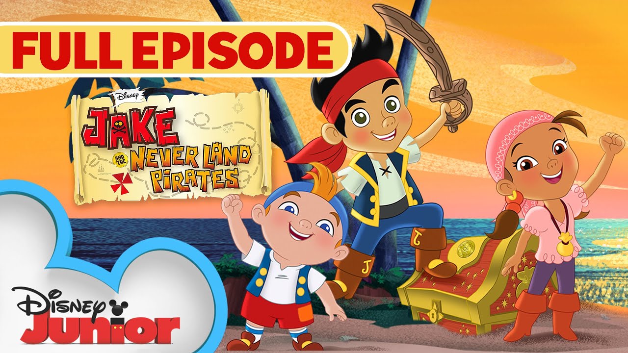 Jake and the Never Land Pirates First Full Episode 🏴‍☠️ | S1 E1 | @disneyjr