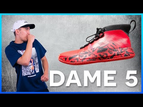 ADIDAS DAME 5 FIRST IMPRESSION & REVIEW!!!