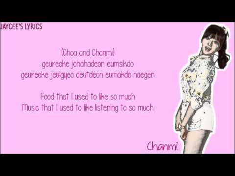 AOA- Time Color Coded Lyrics (Rom and Eng)