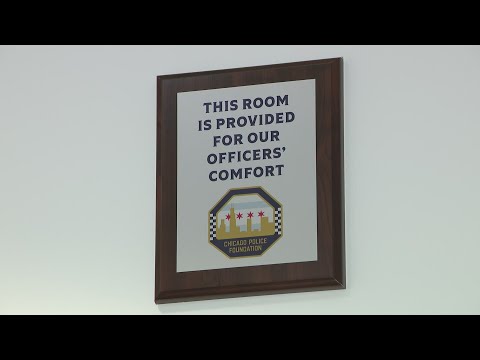 WGN News coverage of CPF quiet rooms