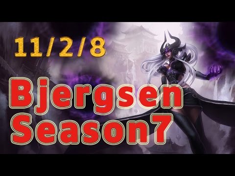 TSM Bjergsen Syndra MID vs Ryze Patch 7.5