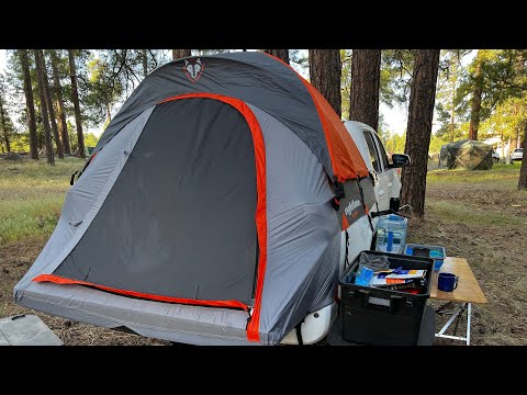 Rightline truck tent - review and setup