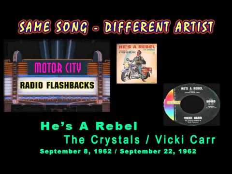Crystals - Vicki Carr - He's A Rebel - 1962