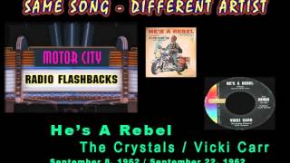 Crystals - Vicki Carr - He&#39;s A Rebel - 1962