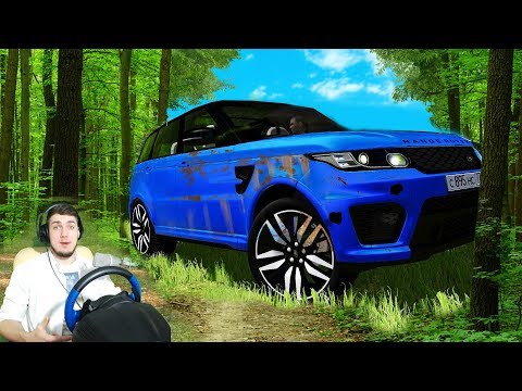 НАШЕЛ В ЛЕСУ БРОШЕННЫЙ Range Rover - CITY CAR DRIVING РУЛЬ