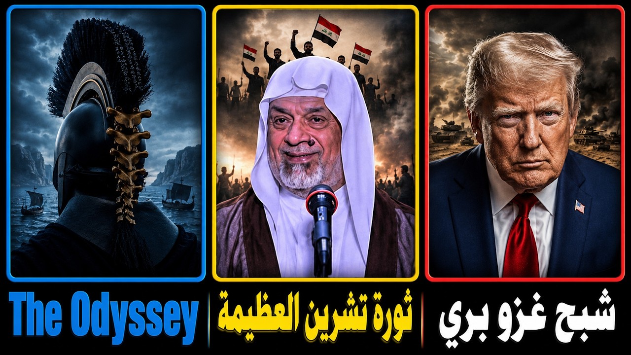 ترامب وإيران وشبح غزو بري | أسوأ أنواع البشر | مراجعة فيلم الأوديسة The Odyssey