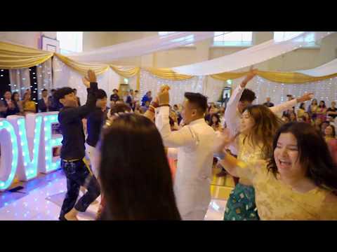 Saajanji Ghar Aaye, First Class- Remix dance cover || UK || Nepali Wedding Reception Dance