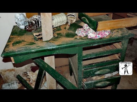 restoration of an old child's desk with laser engravings (LONGER RAY5 10W)