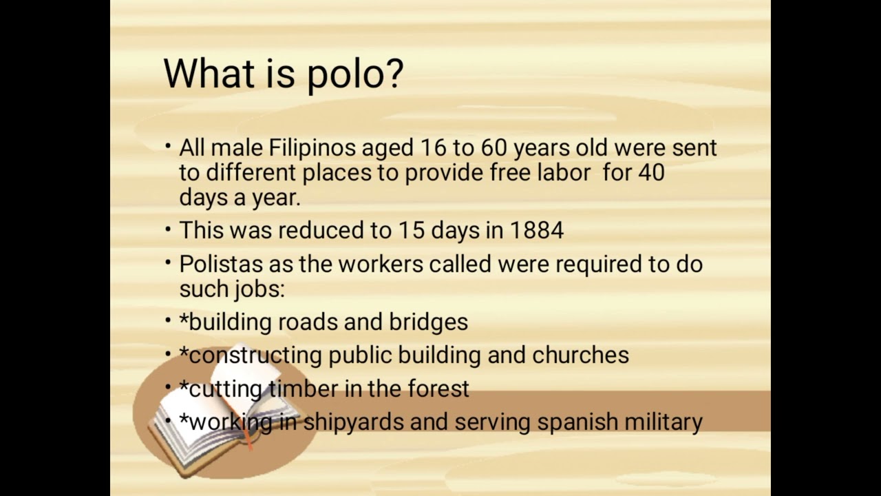 Forced Labor During Spanish Colonial
