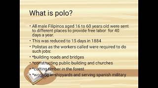 Forced Labor During Spanish Colonial