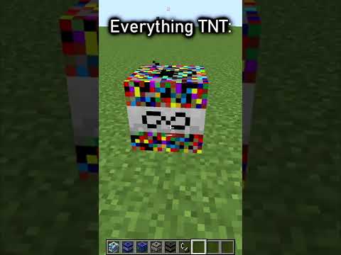 Mickey130 - Minecraft but More TNT 🙂 #Shorts