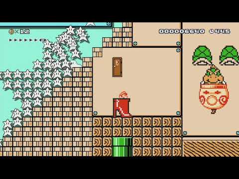 300 Star Pyramid. Thank You All! by DaddyJDM - Super Mario Maker - No Commentary 1bs