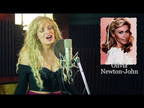 Imitaciones: Becky G, Jennifer López, Celine Dion, Amy Lee, Olivia Newton John, 5 voces...