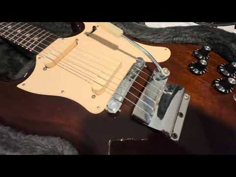 1966 Vintage Gibson SG Melody Maker Minty W/Full Sized Headstock image 17