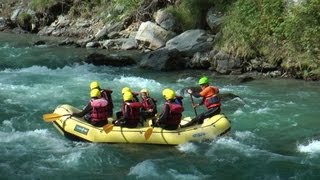 preview picture of video 'Rafting & Hydrospeed in Südtirol - Abenteuer Alpin 2012 (Folge 9.2)'