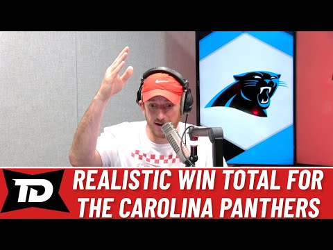 What's a realistic win total for Carolina Panthers in 2024?