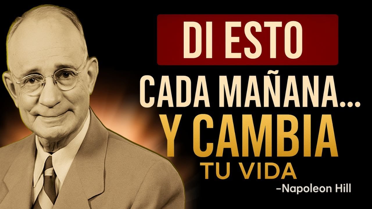 “Dite Estas 7 Frases Cada Mañana… Y Nada Vuelve a Ser Igual | Napoleon Hill”