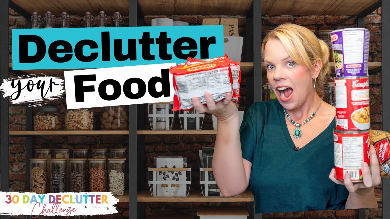 Declutter Your Pantry with Me - Day 4 - 30 Day Declutter Challenge
