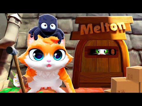 Moving Into MELTON'S Base - I Am Cat VR