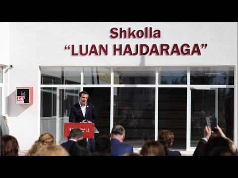 Shkolla e re ‘Luan Hajdaraga’ , Veliaj: Do ndërtojmë disa shkolla të reja, 3 prej tyre në Astir