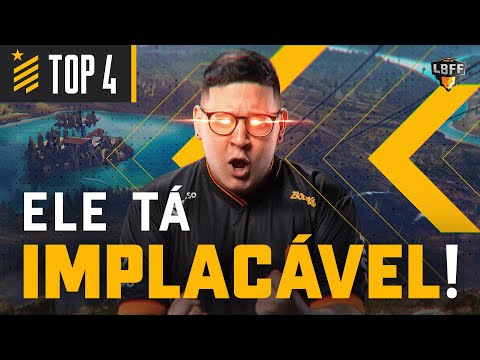 LBFF: ALGUÉM PARA O GUS? | TOP 4 JOGADAS LBFF 7 | FREE FIRE
