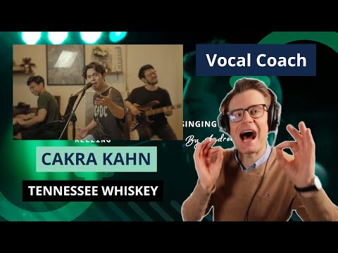 Is this the bluesiest voice ever? Vocal Coach Reacts to Cakra Khan - Tennessee Whiskey