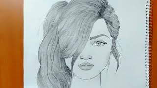 رسم سهل تعليم رسم بنت ترتدي قبعة بقلم الرصاص بطريقة سهلة طريقة رسم وجه بنت رسم بنات كيوت موسيقى مجانية Mp3