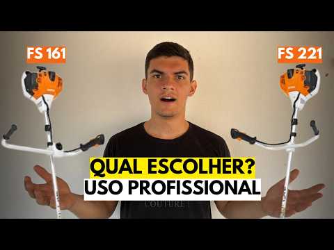 Qual Melhor? Roçadeira Stihl FS 161 vs Roçadeira Stihl FS 221 | Roçadeira Profissional Stihl