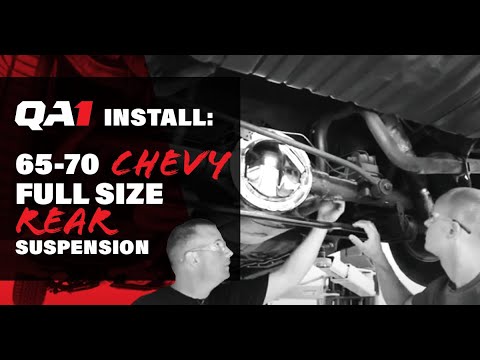 How To Install QA1's 65-70 Chevy Full Size Rear Suspension Kit