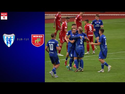 Skrót meczu Flota Świnoujście 3 - 1 ( 0 - 1 ) Wikęd Luzino